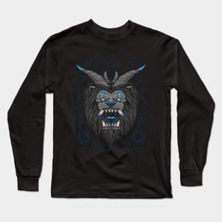 Lion Devil Zodiac Demon Monster Long Sleeve T-Shirt